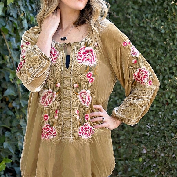 Embroidered Peasant Blouses